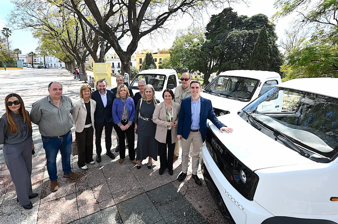 Jerez incorpora tres camiones eléctricos Orca para la recogida de residuos orgánicos